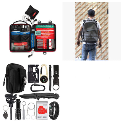 Amazon'S New Outdoor Camping Multi-Function Tool Wild Survival Equipment Sos Self-Defense Supplies