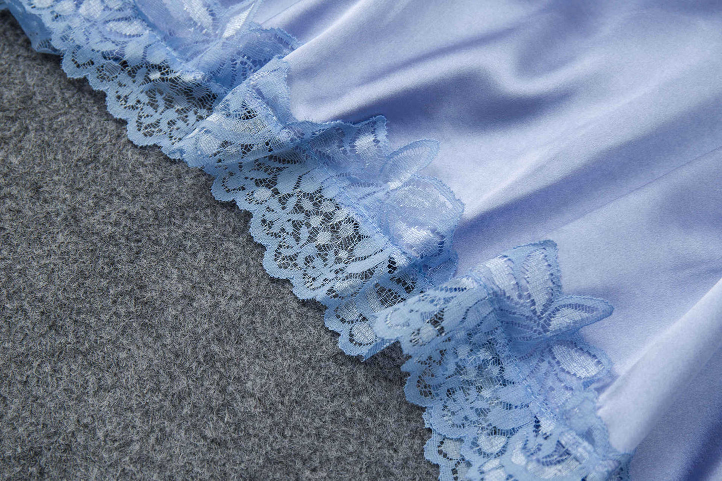 Women's Elastic Satin Nightdress  Lingerie Home Pajamas