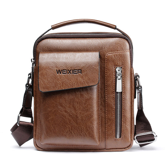 vertical style leisure and business handbag