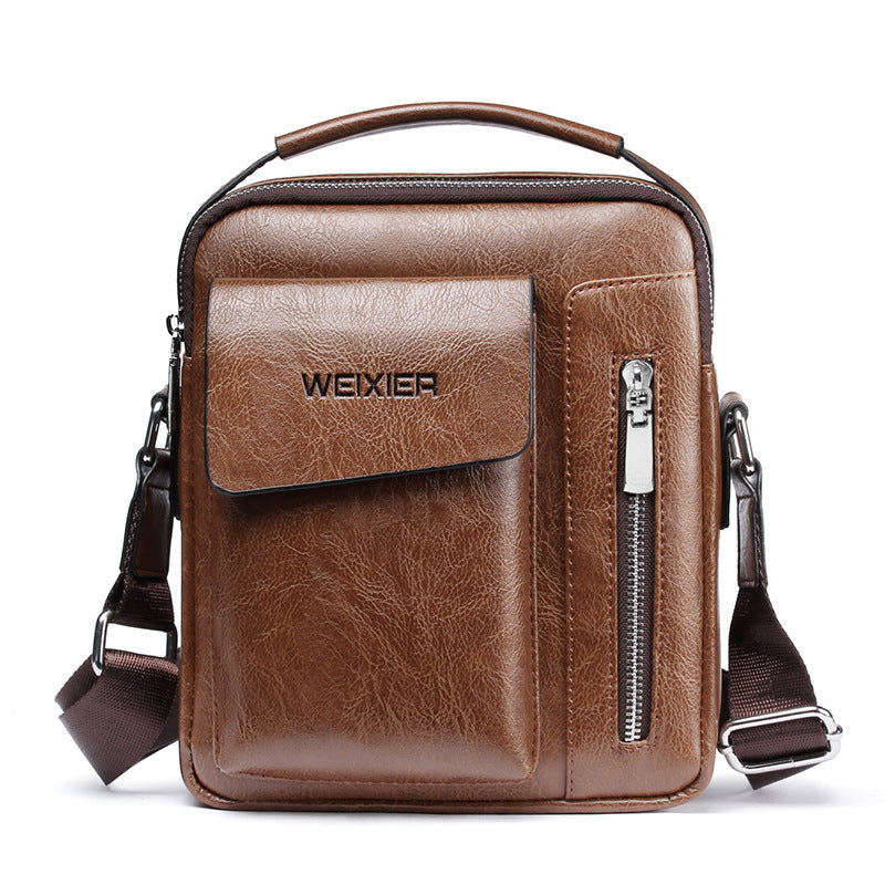 vertical style leisure and business handbag