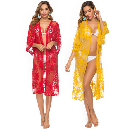 Beach Blouse And Sun Protection Clothing