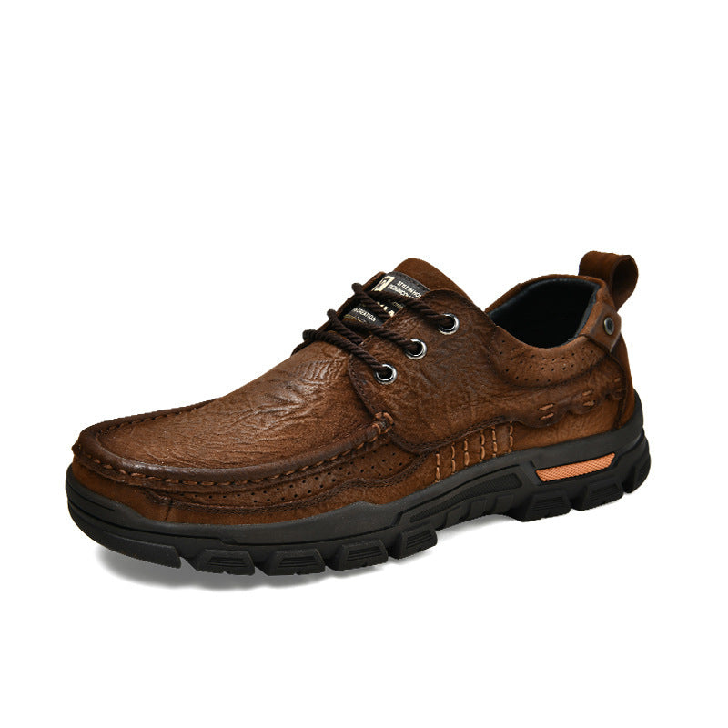 Men's shoes retro British style work clothes shoes