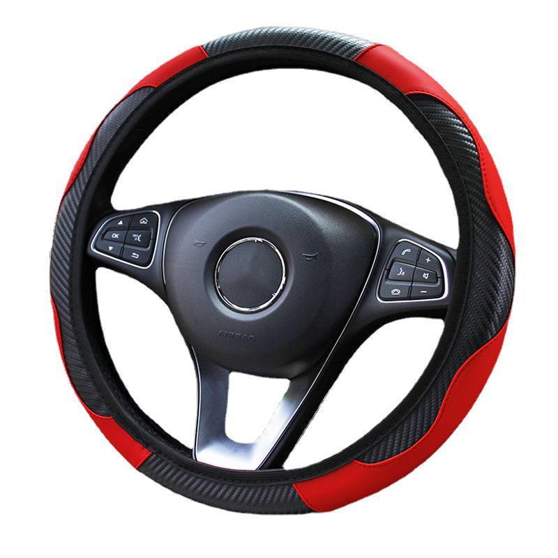Car Steering Wheel Cover Carbon Fiber Sports Model
