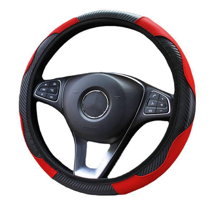 Car Steering Wheel Cover Carbon Fiber Sports Model