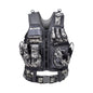 Equipped with tactical vest