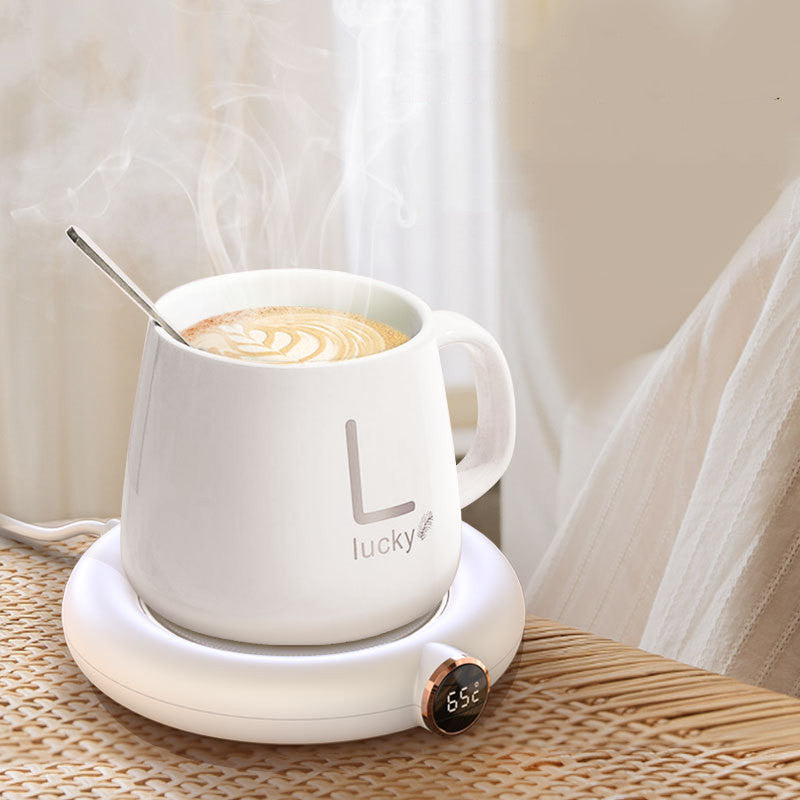 Coffee Mug Warmer Coaster Smart Heating Cup Thermal Insulation Constant Temperature Coaster Heating Pad Desktop