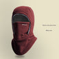 Winter Fleece Hooded Scarf Windproof Cold-proof Warm Face Mask Outdoor Thermal Head Cover Hat