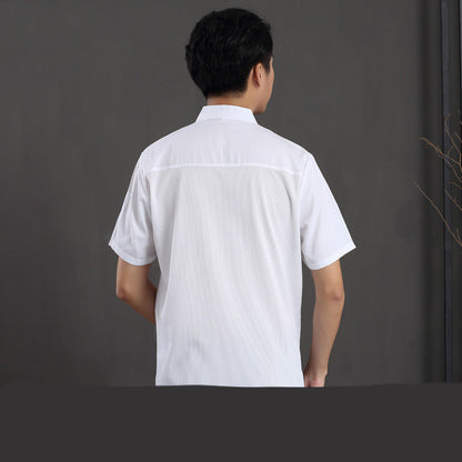 Chef Clothing Short-sleeved Summer Breathable Mesh