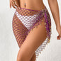 Hand Crocheting Bead Shawl Bikini Triangular Binder