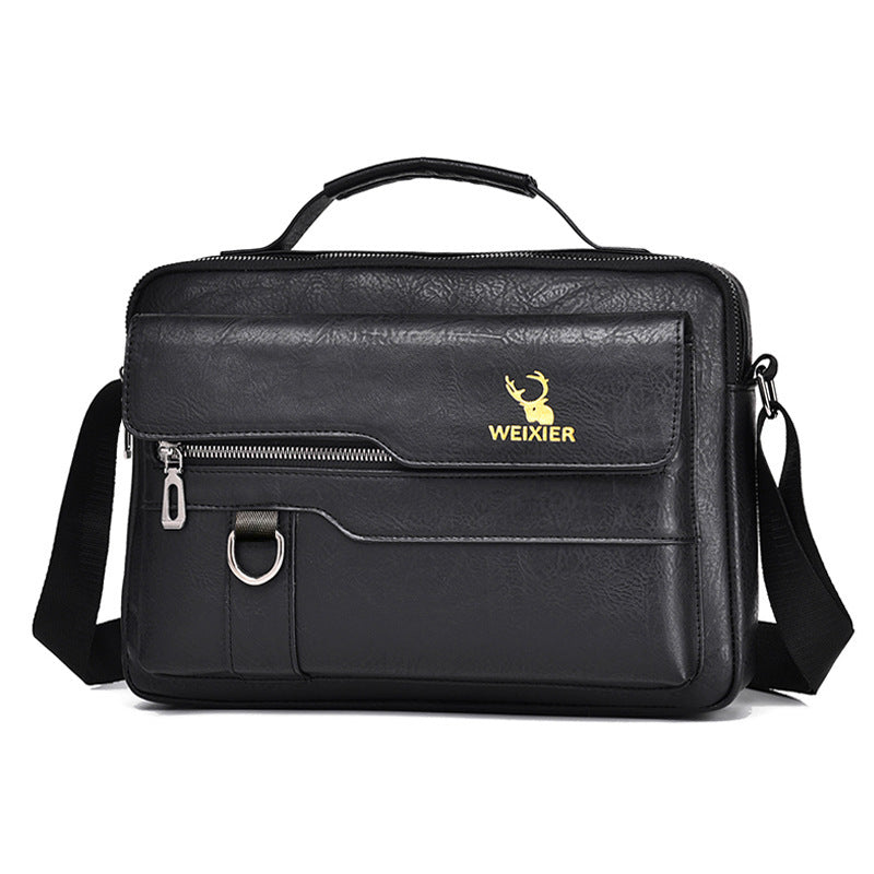 Men's Messenger Bag One Shoulder Retro Business Backpack