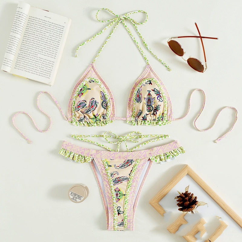 Bikini Tight Three-point Swimsuit Bathing Suit