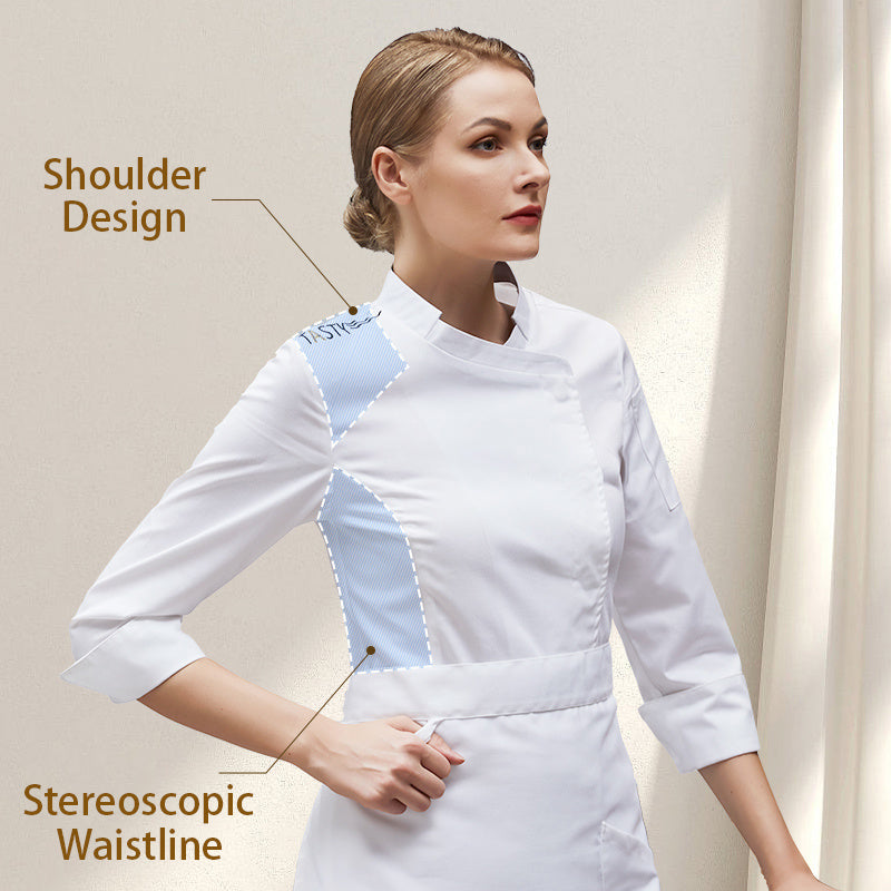 Fashion Chef Workwear Women's Long Sleeve