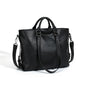 Soft Leather Large Capacity Totes One-shoulder Portable Purse