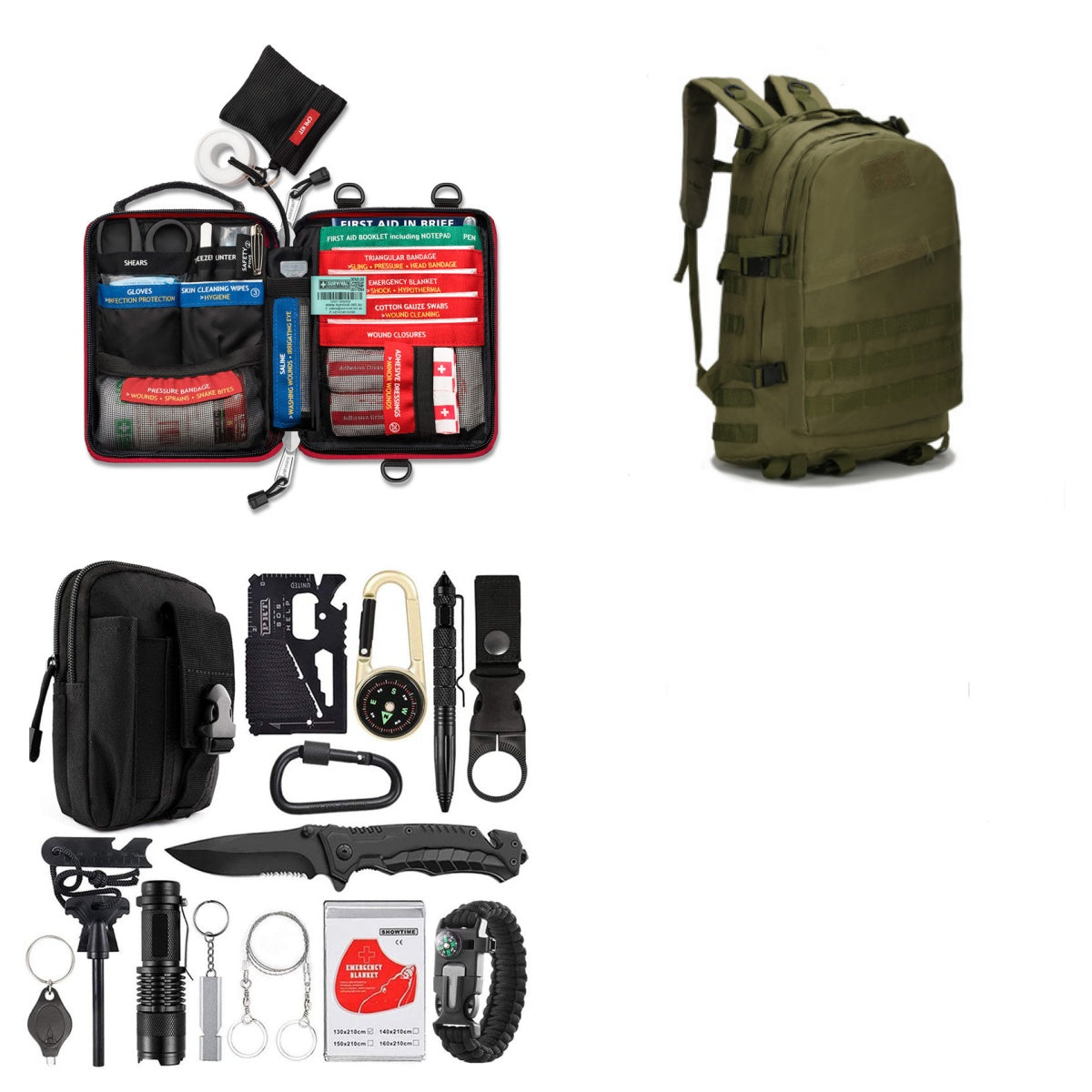 Amazon'S New Outdoor Camping Multi-Function Tool Wild Survival Equipment Sos Self-Defense Supplies
