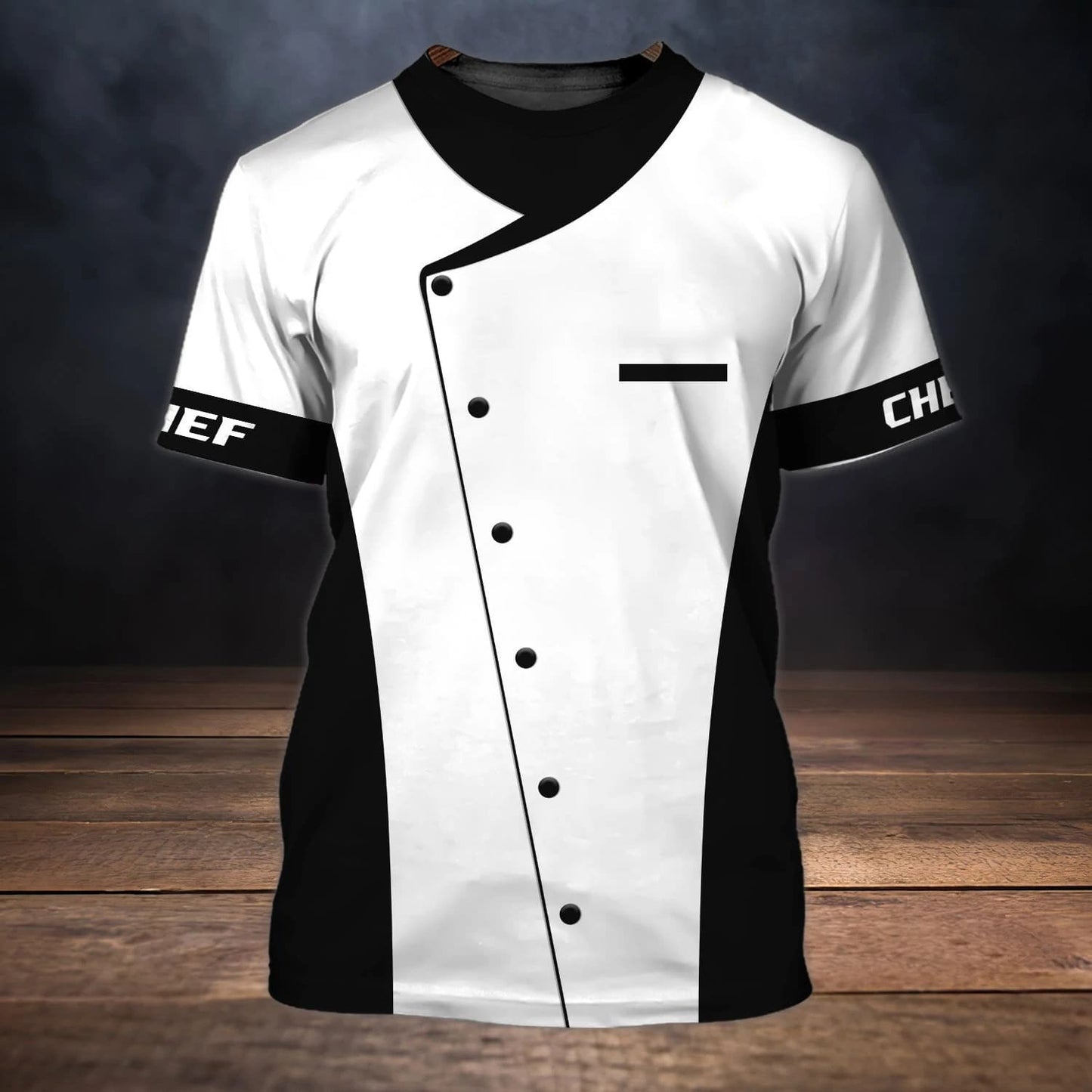 Men's Chef Role Play Printed T-shirt