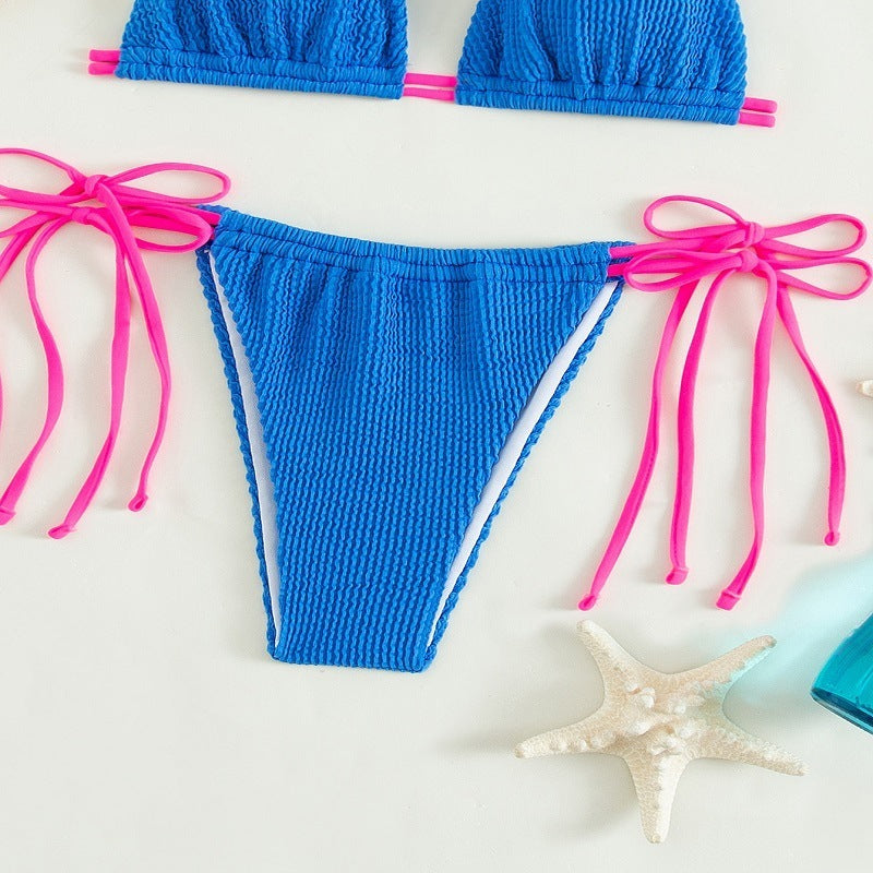 Women's Fashion Statement Lace Up Swimsuit