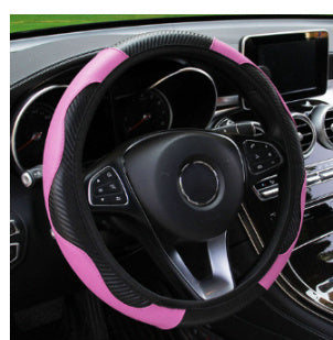 Car Steering Wheel Cover Carbon Fiber Sports Model