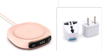 Coffee Mug Warmer Coaster Smart Heating Cup Thermal Insulation Constant Temperature Coaster Heating Pad Desktop