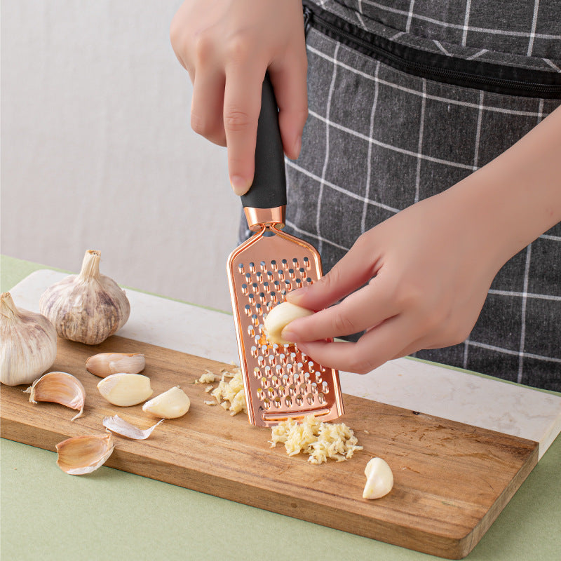 Kitchen Household Peeler Gadget Copper Plating 7 Piece Set