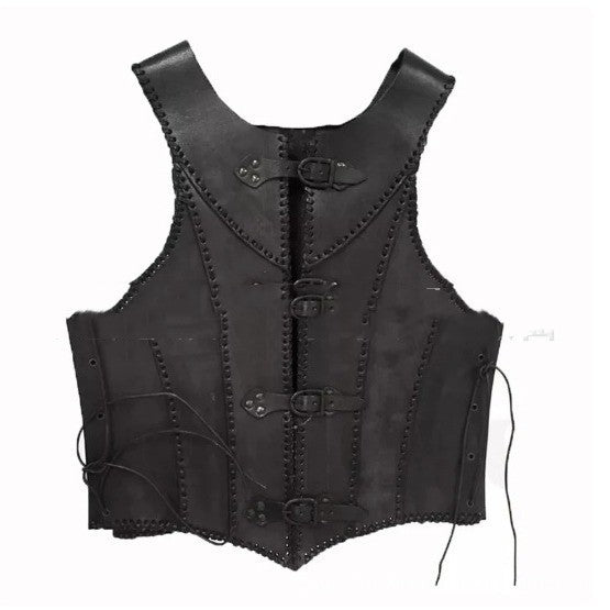 Medieval Retro Handmade Armor Belt Buckle Vest
