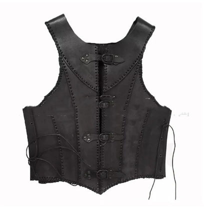 Medieval Retro Handmade Armor Belt Buckle Vest