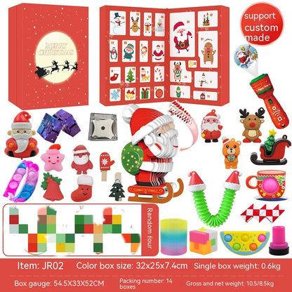 Christmas Blind Box Advent Calendar Countdown Toy