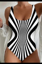 Women's Fashion Slimming One Piece Swimsuit