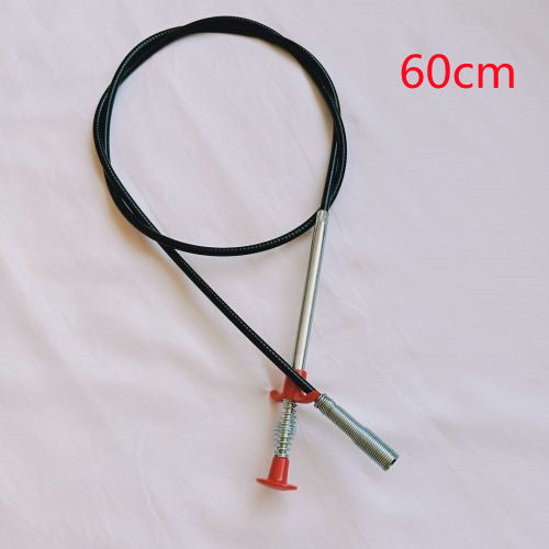 60CM Sewer Spring Pipe Dredging Tool Household Hair Cleaner Drain Clog Remover Cleaning Tools Household For Kitchen Sink Kitchen Gadgets