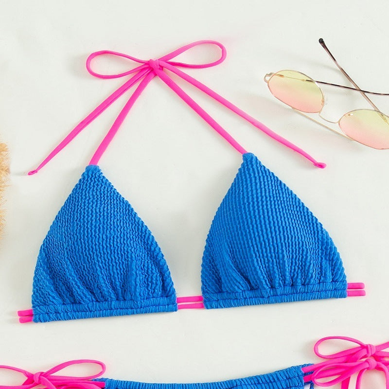 Women's Fashion Statement Lace Up Swimsuit