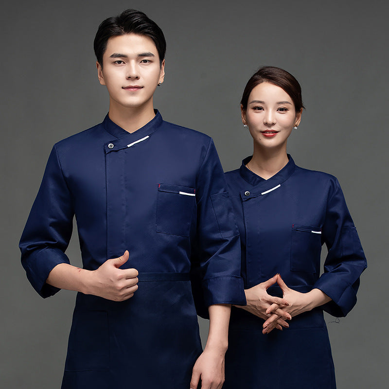 Chef Workwear Long Sleeve Suit Chef Uniform