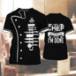 Men's Chef Role Play Printed T-shirt