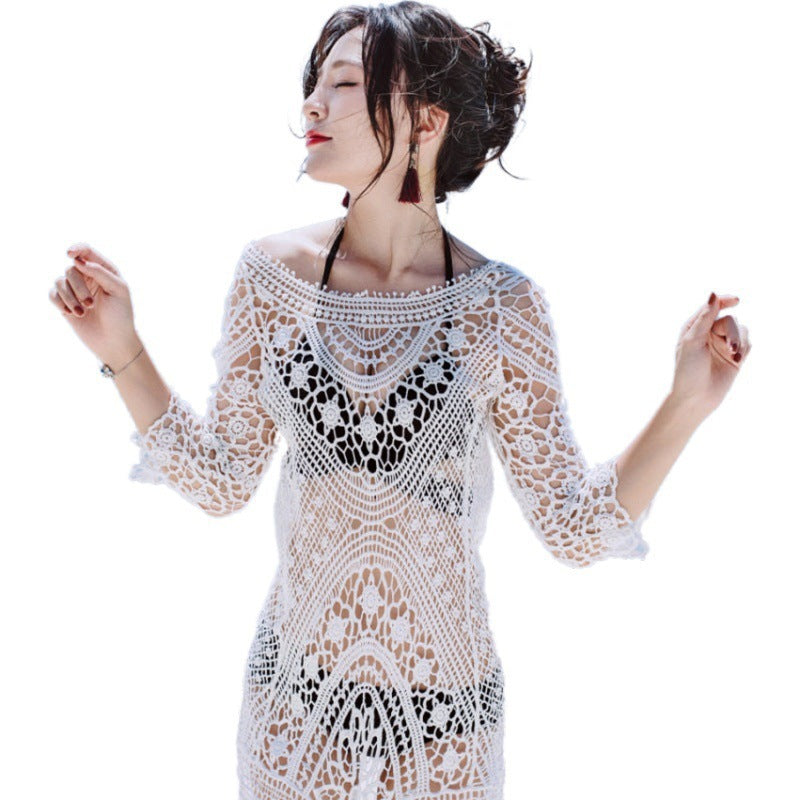 Beach Vacation Sun Protection Clothing Women's Long Sleeve