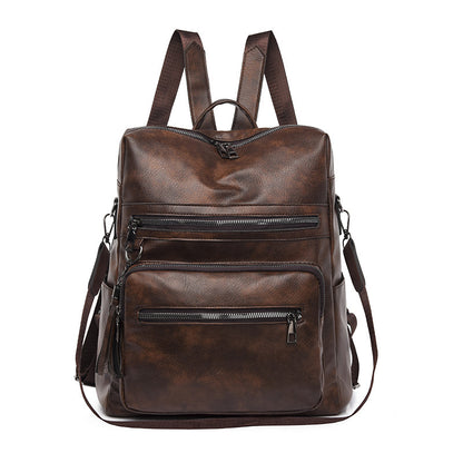 New Casual Women's Backpack Fashion Large Capacity