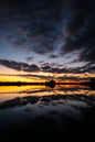 Dawn's Early light. Gorgeous sunrise on the lake with reflection. The colors were so vibrant. 