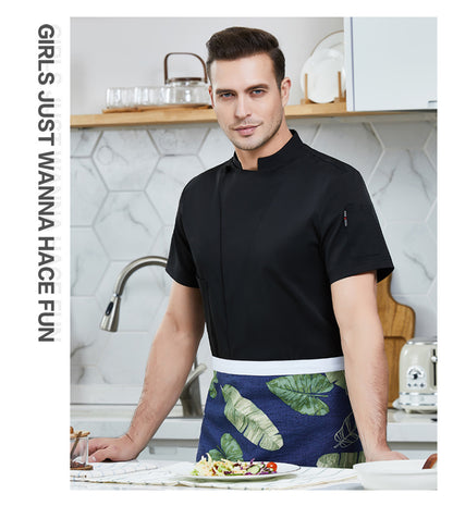 Mesh Fabric Breathable Light Chef Clothing
