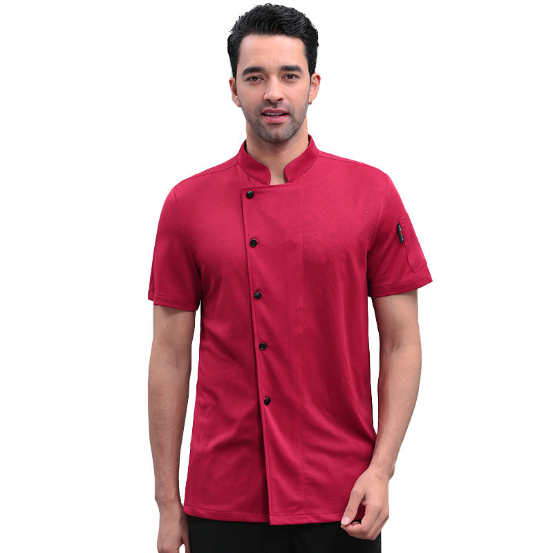 Men's Short Sleeve Fashion Chef Overalls