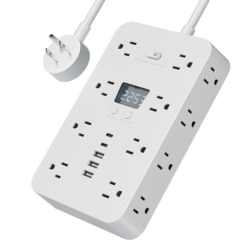 American Standard Power Strip Household Patch Board 16AC 3usb2type-C Patch Board