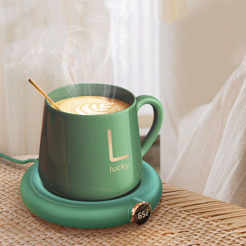 Coffee Mug Warmer Coaster Smart Heating Cup Thermal Insulation Constant Temperature Coaster Heating Pad Desktop
