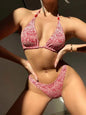 European And American Bikini Lanyard Halter For Women