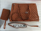 Fashionable Lunch Tote Bag Women's Thermal Insulation Lunch Box Leak-proof Crossbody Computer Storage Bag Quilted Large Capacity Handbag With Purse