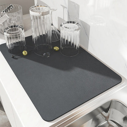 Super Absorbent Drainer Mats Tableware Kitchen Dinnerware Placemat
