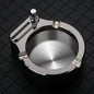 Large Cigarette Ashtray With Permanent Match Lighter Fancy Metal Ash Tray Set For Weed Cool Ashtrays For Cigars Outdoor Indoor Decor In Home Office