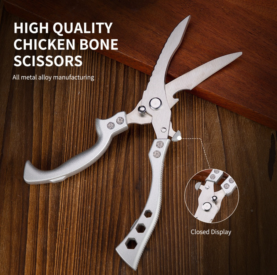 7-piece Set Of Plastic Handle Scissors