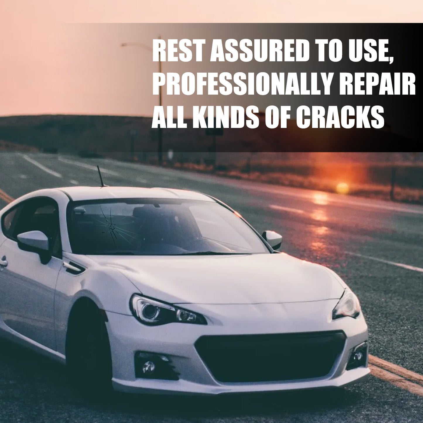 Automotive Windshield Repair Agent