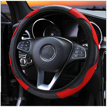 Car Steering Wheel Cover Carbon Fiber Sports Model