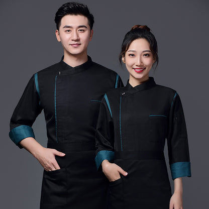 Mens Chef Wear Long Sleeve Work Clothes