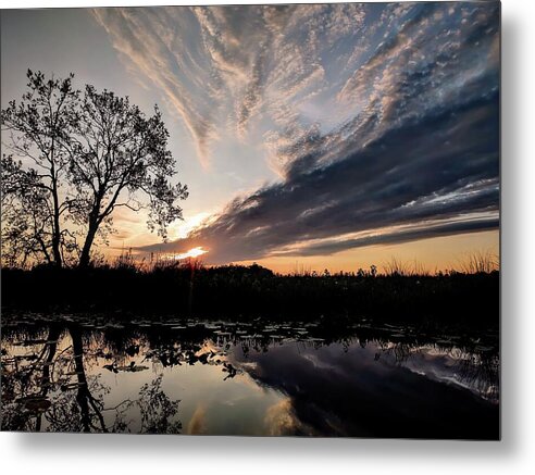 Brilliant Sunrise  - Metal Print