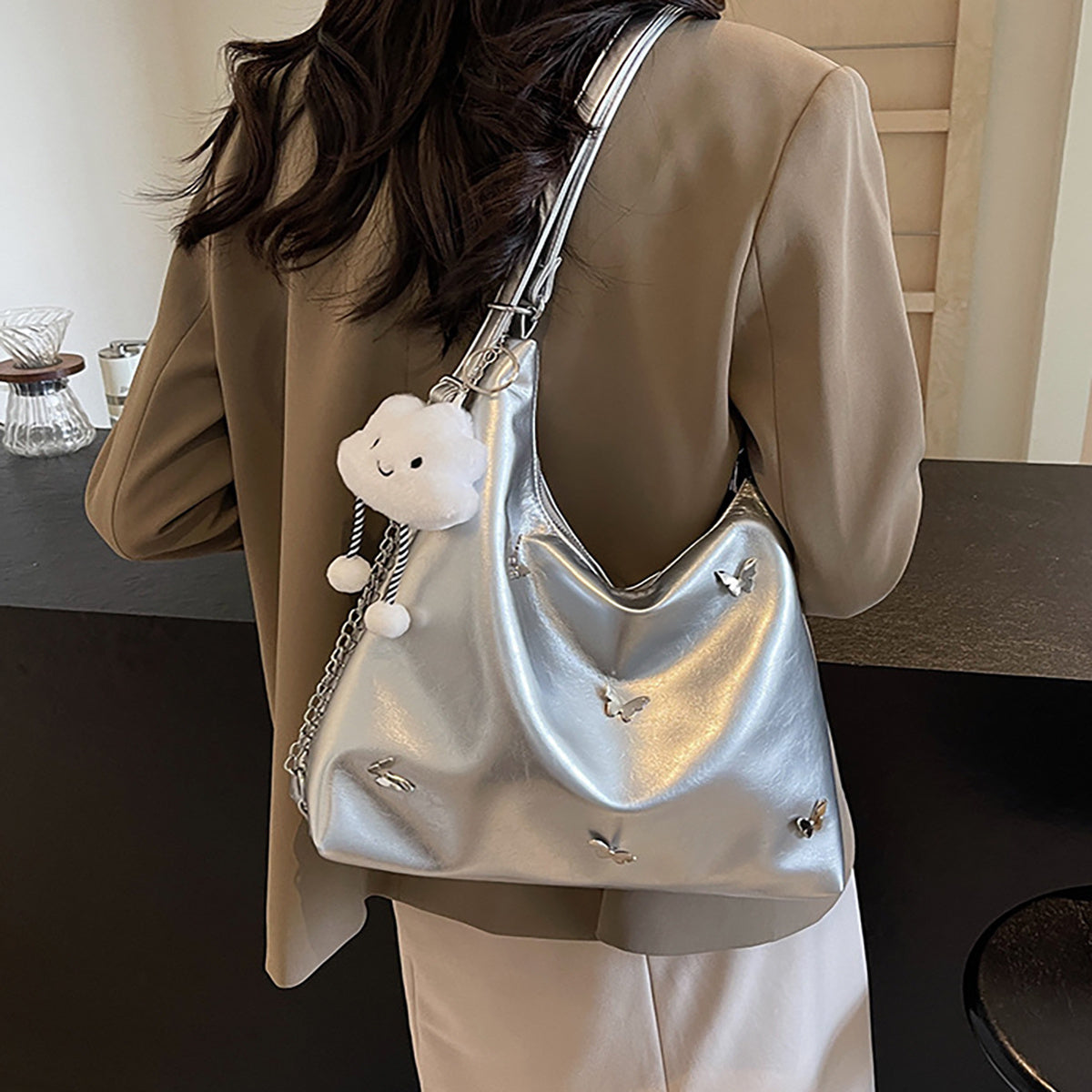 Handbags For Women Large Designer Ladies Crossbody Bags Purses For Women, Leather Cross Body Bags With Adjustable Straps