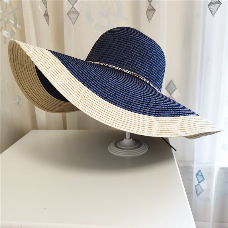 Summer Sun Protection Big Brim Beach Hat Outdoor