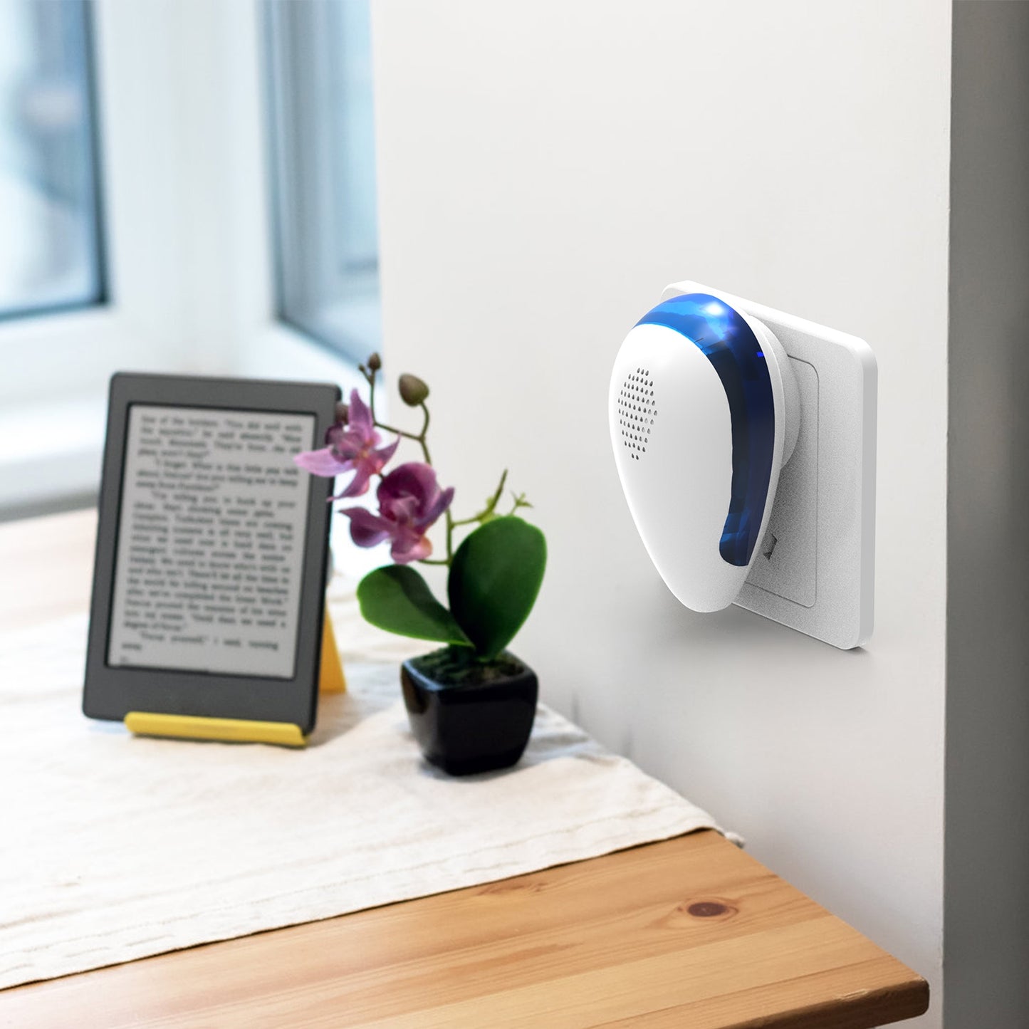 6 Pack Ultrasonic Pest Repeller Indoor Plug In Bug Repellent Mosquito Spider Ant Roaches Mice Control For Bedroom Garage Warehouse Office